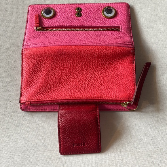 Fossil leather purse - Picture 4 of 4